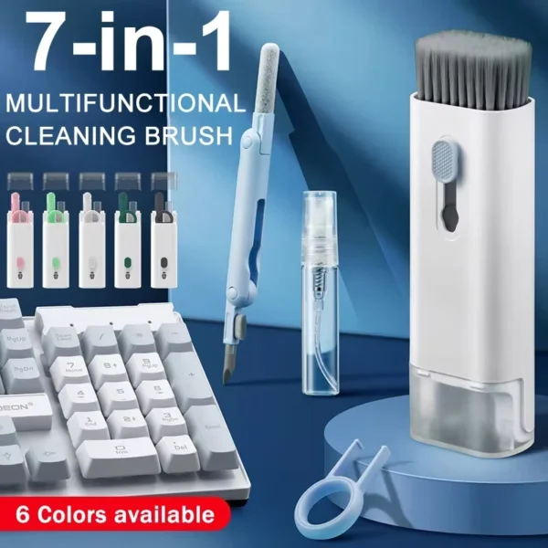 7-in-1 Keyboard and Earphone Cleaning Brush Kit