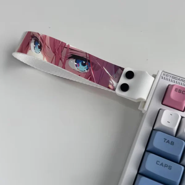 Durable Personalized Anime Keyboard Ribbon Strap