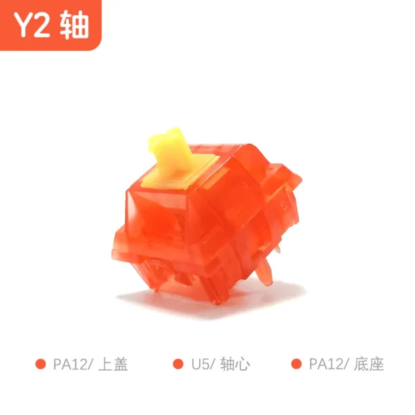 KeyGeek Y2 Switch HIFI 5PIN Linear Mechanical Keyboard