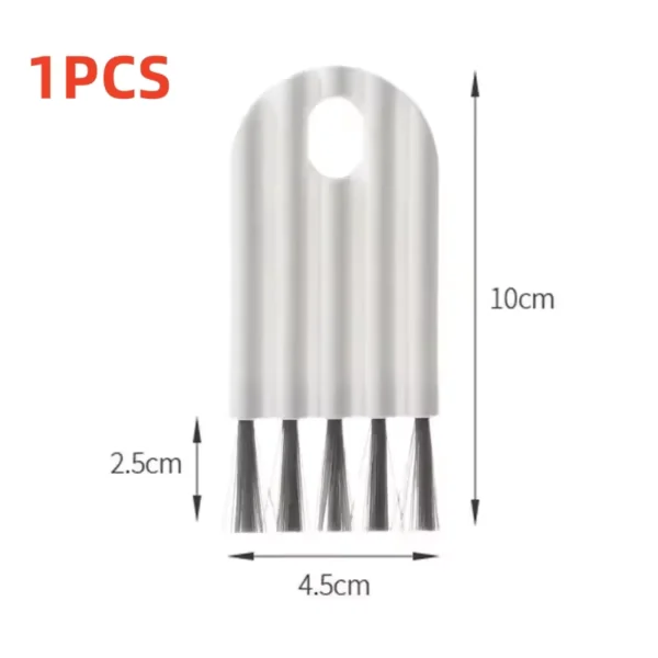 Soft Bendable Keyboard Cleaning Brush 8x4cm Plastic