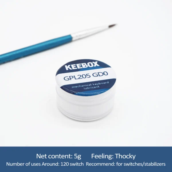 Keebox Krytox Switch & Stabilizer Lubricant Grease Kit