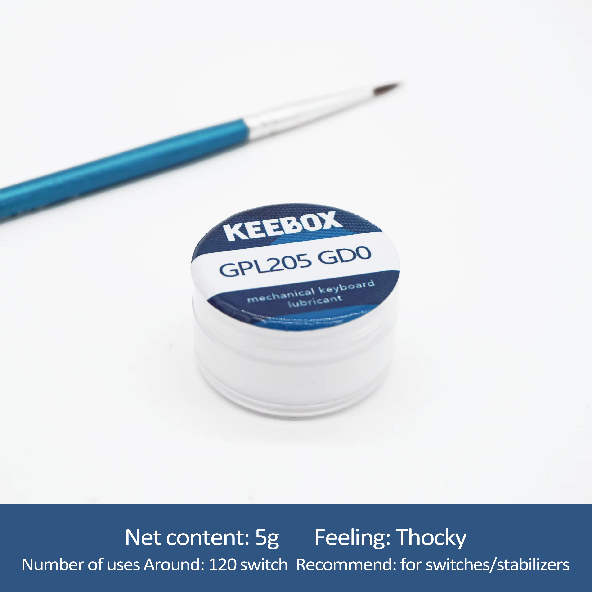 Keebox Krytox Switch & Stabilizer Lubricant Grease Kit