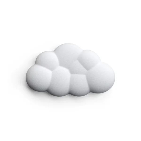 Ergonomic Cloud-Shaped Wrist Rest Mouse Pad with Support
