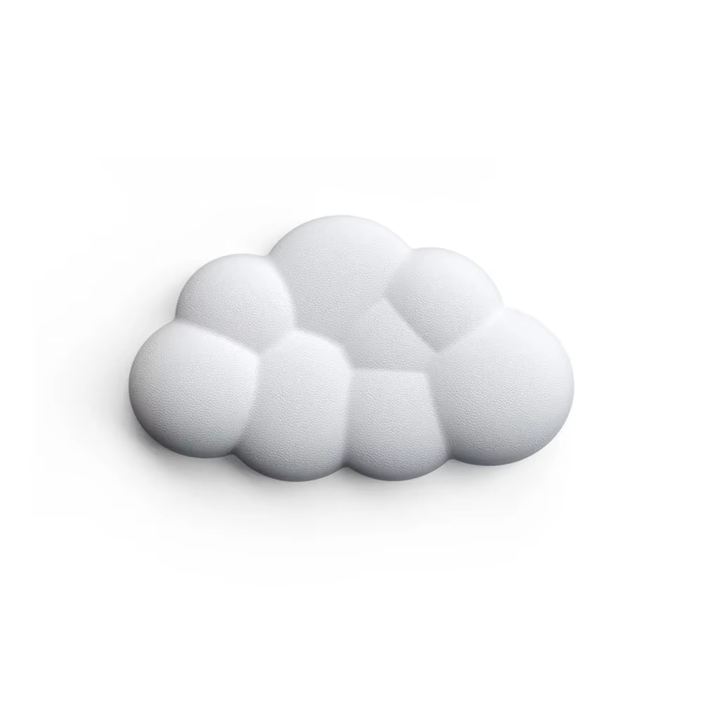 Ergonomic Cloud-Shaped Wrist Rest Mouse Pad with Support