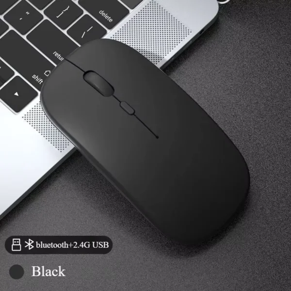 Bluetooth Wireless Rechargeable Ergonomic Mouse for PC