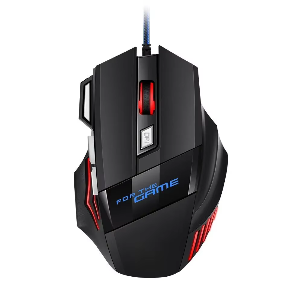 Hyperspeed RGB Backlit 7D Wired Gaming Mouse USB