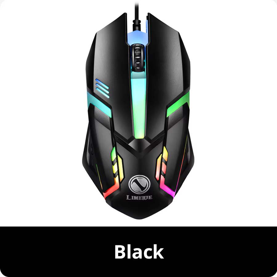 Limei S1 Wired LED Gaming Mouse with 1200 DPI