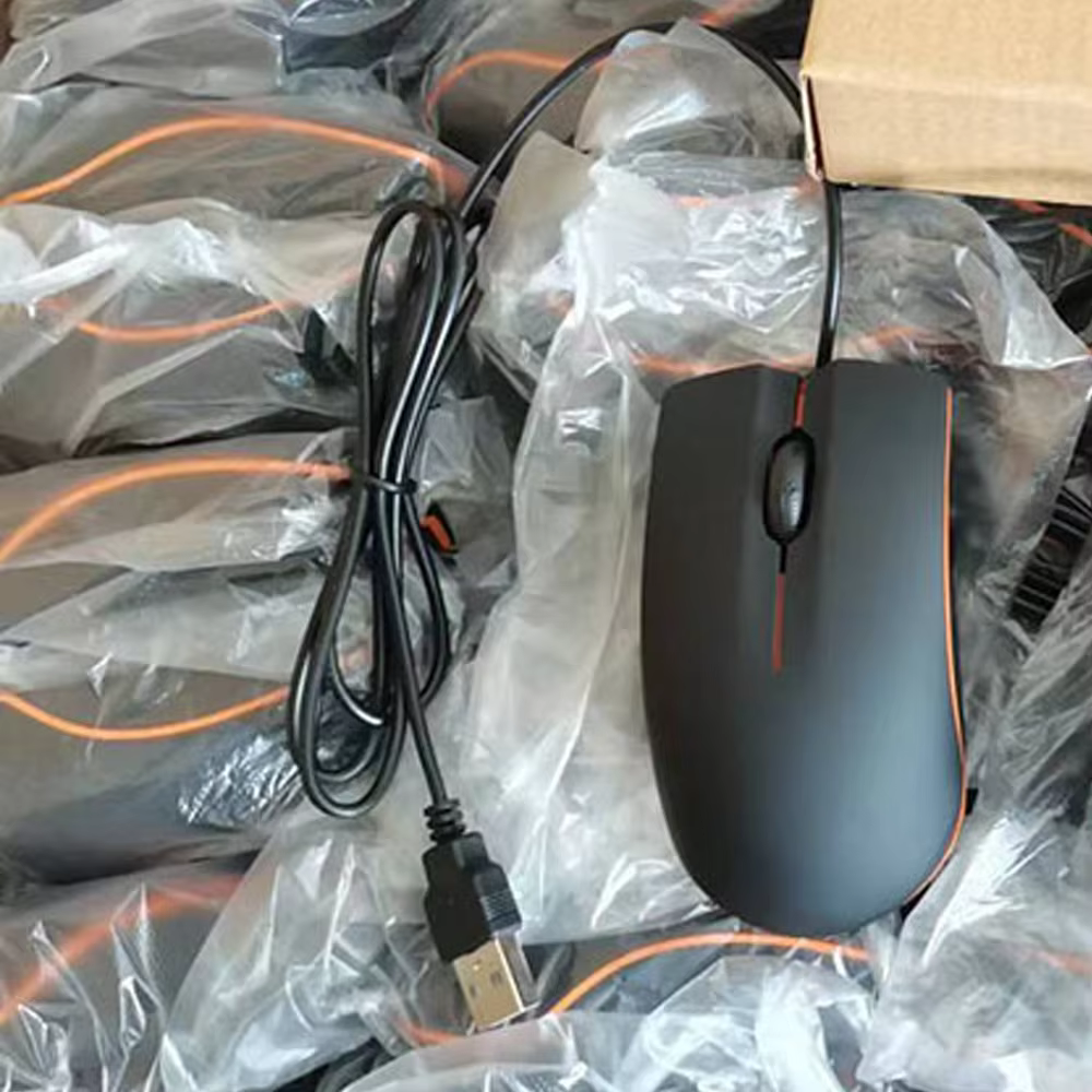 Ultra Thin Wired USB Mouse 1000 DPI for Laptop PC MacBook