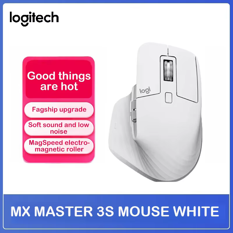Logitech MX Master 3S Wireless Ergonomic Bluetooth Mouse