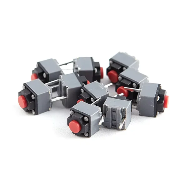 10PCS Kailh 6x6x7.3mm Silent Mouse Button Switches