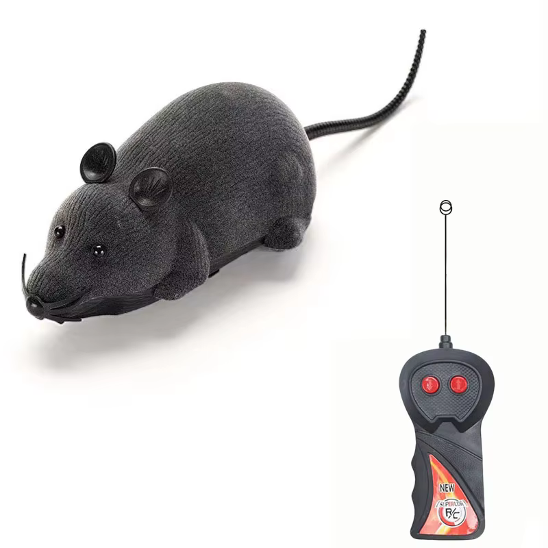 Wireless Remote Control Robot Mouse Cat Toy