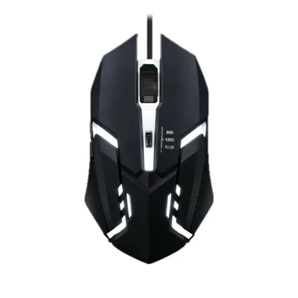 USB Wired RGB Gaming Mouse with Breathing Light Effect