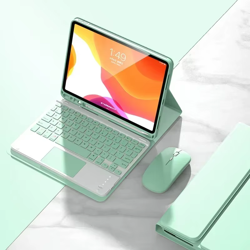 Bluetooth Keyboard Touchpad Case for iPad 11th Gen 11"