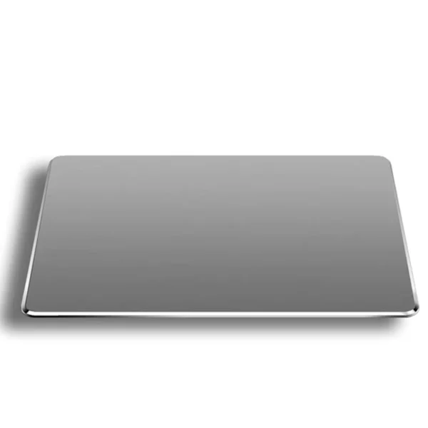 Double-Sided Aluminum and PU Leather Mouse Pad