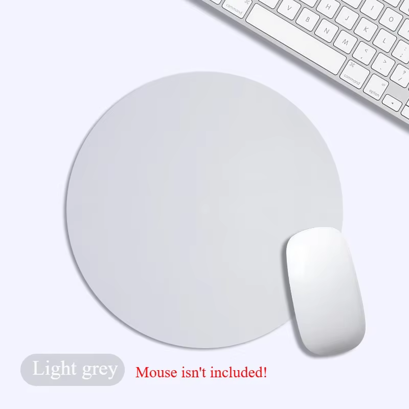 Waterproof PU Leather Mouse Pad 22x22cm Anti-Slip Base