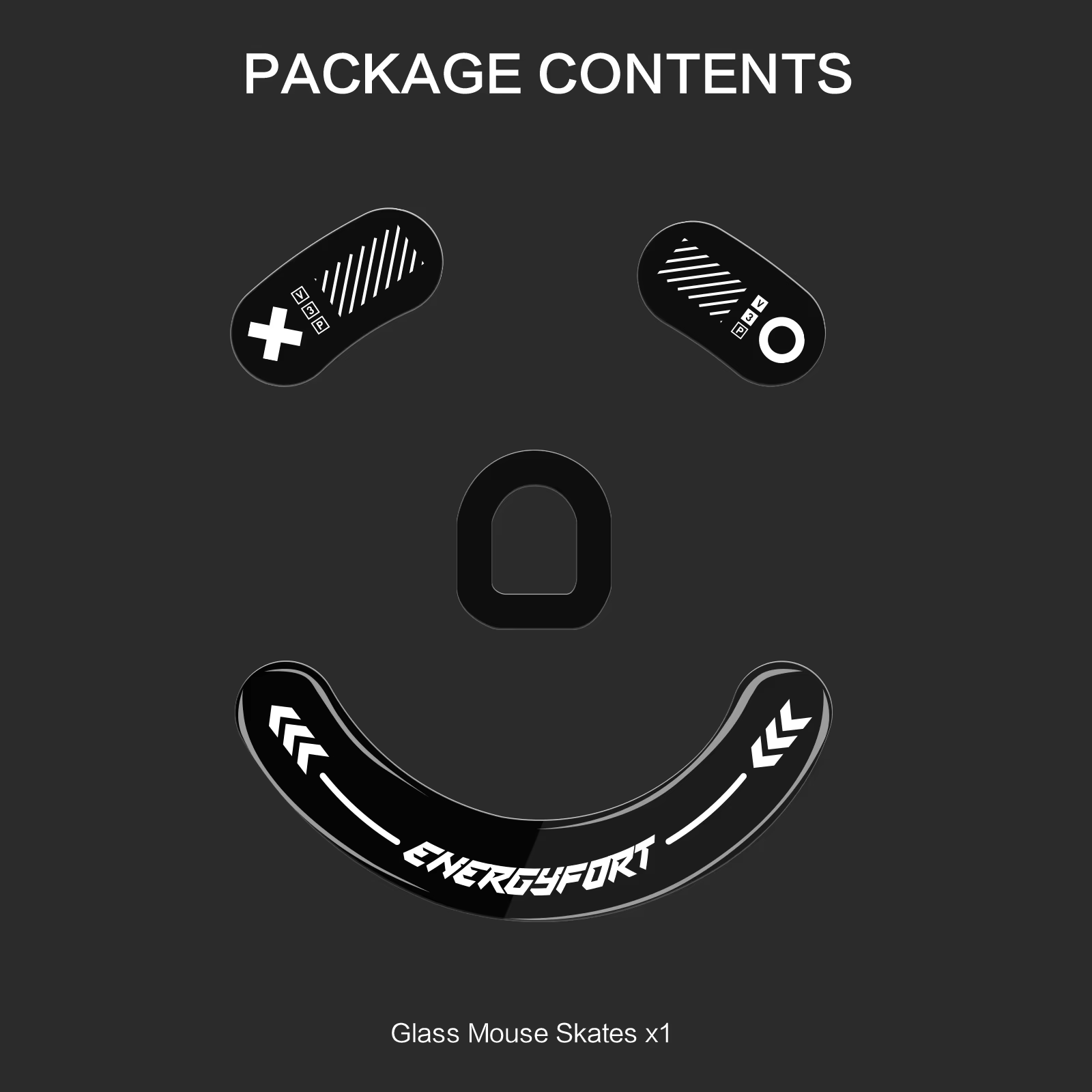 Smooth Mouse Skates Feet Replacement for Razer DeathAdder V3 Pro