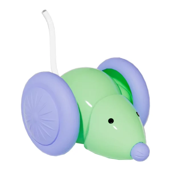 Rechargeable Electric Mouse Cat Toy with Obstacle Avoidance