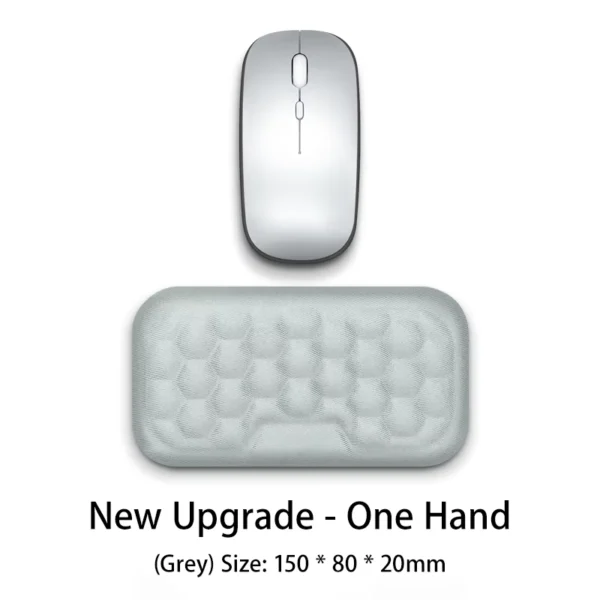 Ergonomic Memory Foam Mouse Pad with Wrist Rest