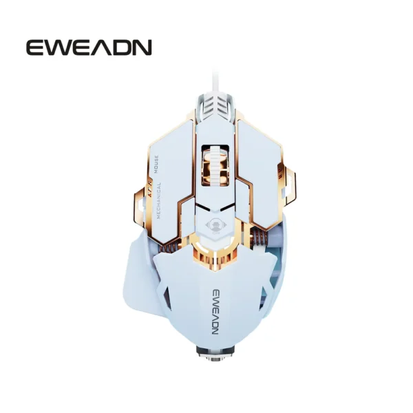 EWEADN G5 USB Wired Gaming Mouse with Macro Keys
