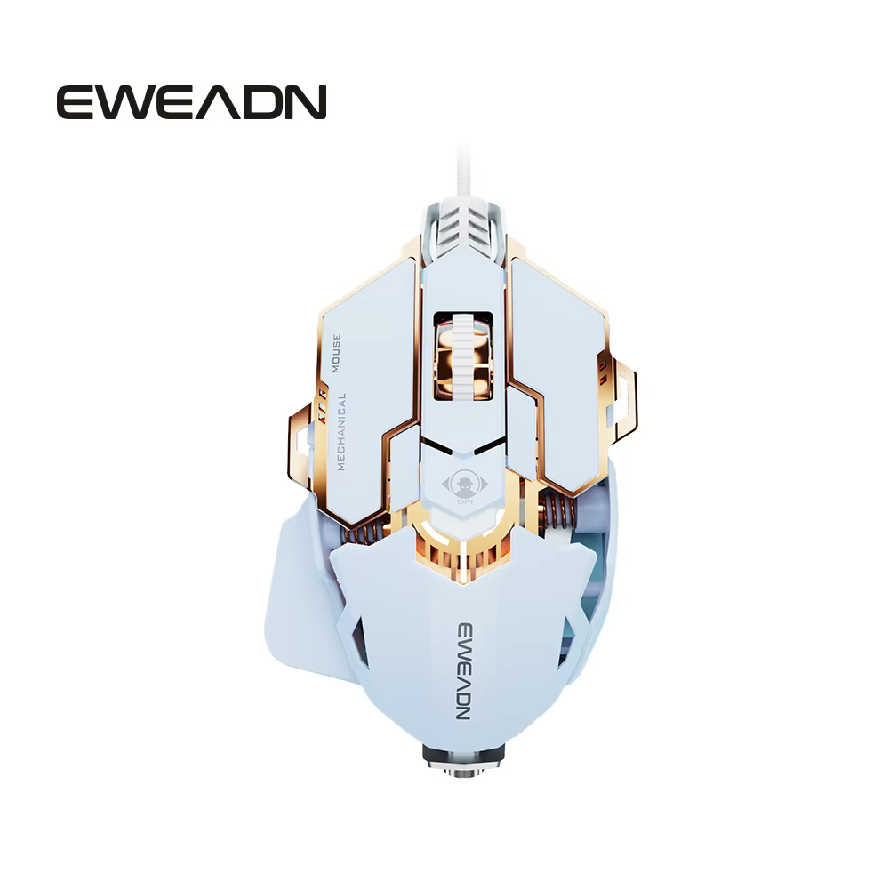 EWEADN G5 USB Wired Gaming Mouse with Macro Keys