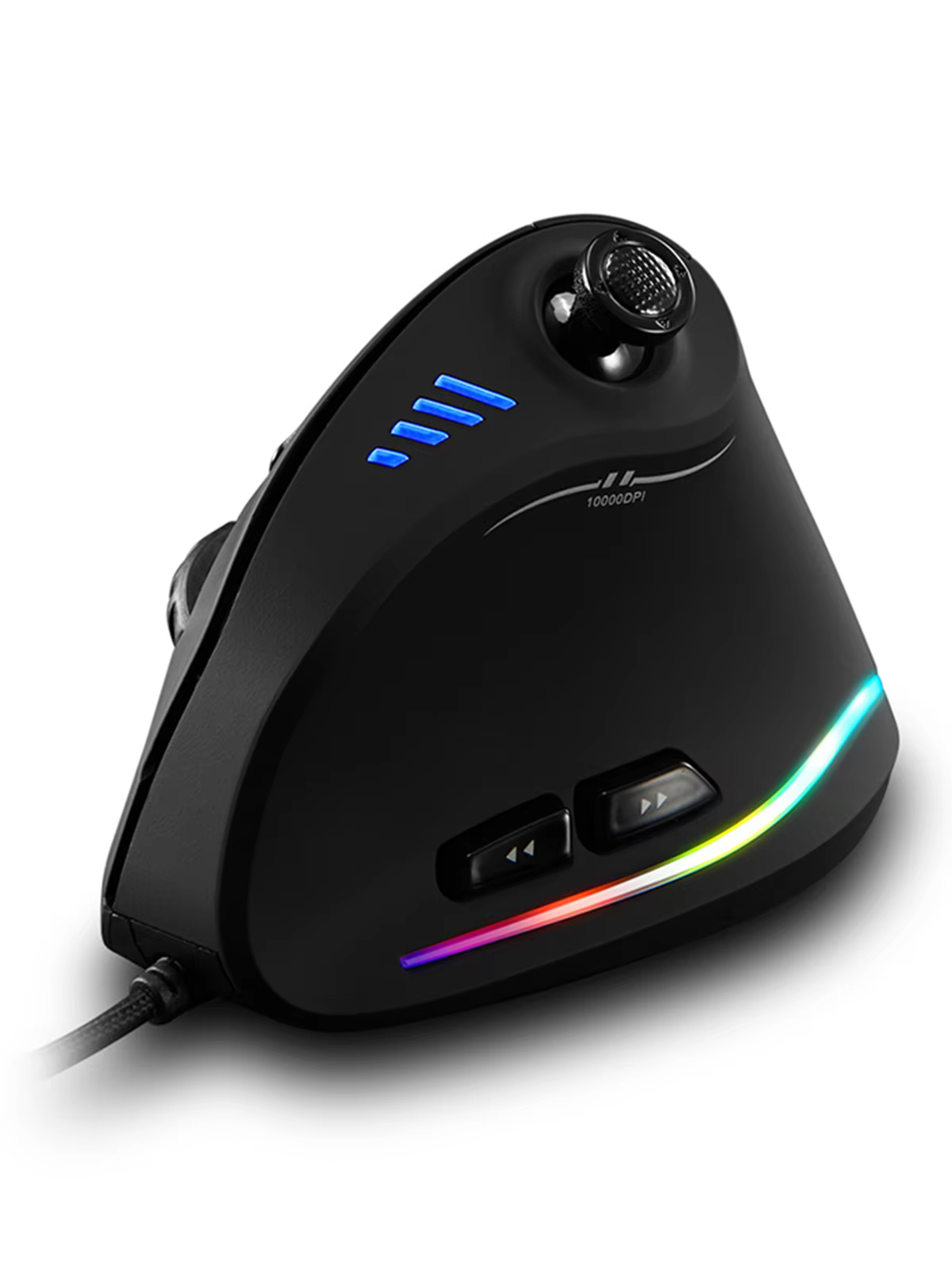 ZELOTES C18 Vertical Wired Gaming Mouse 10000 DPI RGB