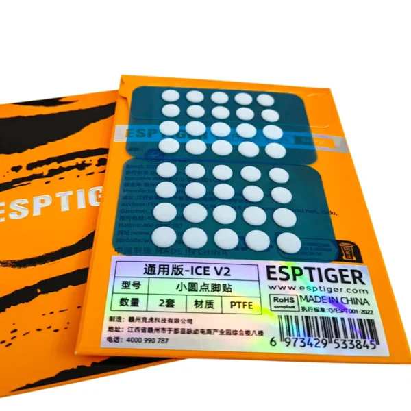 Esports Tiger ICE Version PTFE Mouse Skates Curve Edge