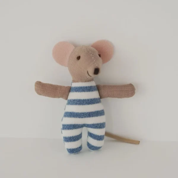 INS Danish Fairy Tale Mouse Doll with Basket and Tent