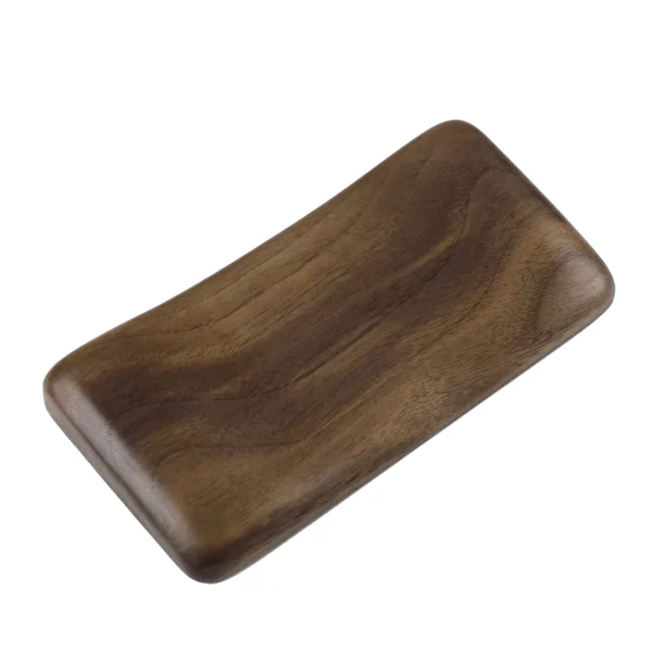 Solid Wood Walnut and Beech Mouse Wrist Rest