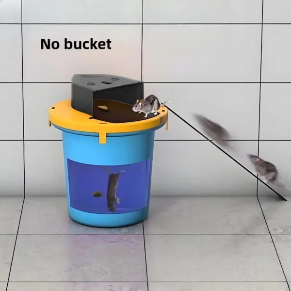 Automatic Continuous Flip Mouse Trap Bucket Pest Control