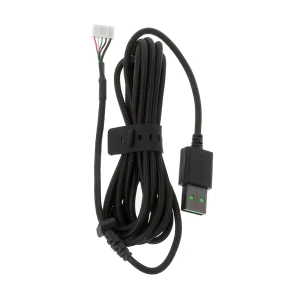 Durable Nylon USB Replacement Cable for Razer DeathAdder Elite