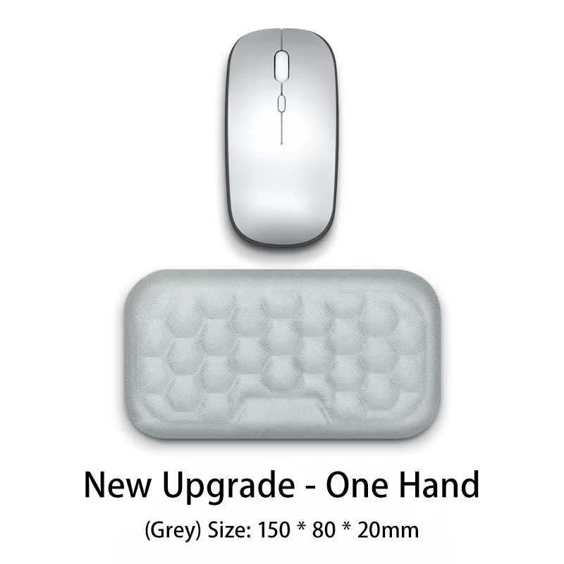 Ergonomic Memory Foam Mousepad with Wrist Rest