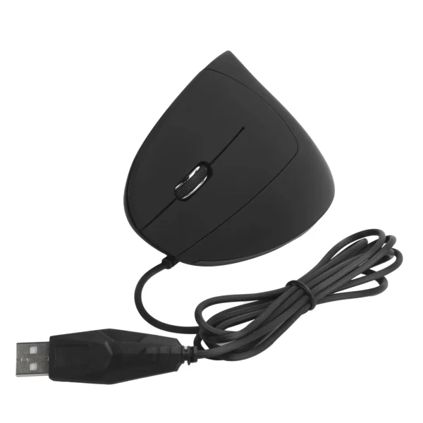 VBESTLIFE Wired Left Hand Vertical Ergonomic Mouse USB