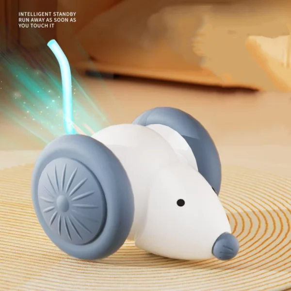 Rechargeable Interactive Electric Mouse Toy for Cats