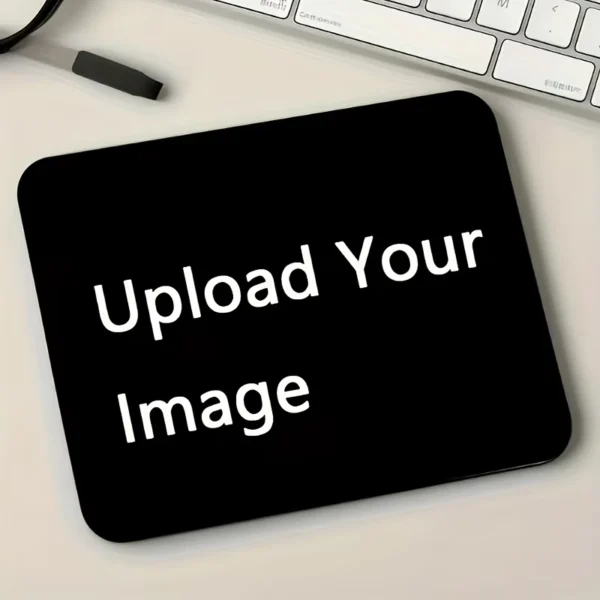 Customizable Rubber Mouse Pad with Anti-Slip Base