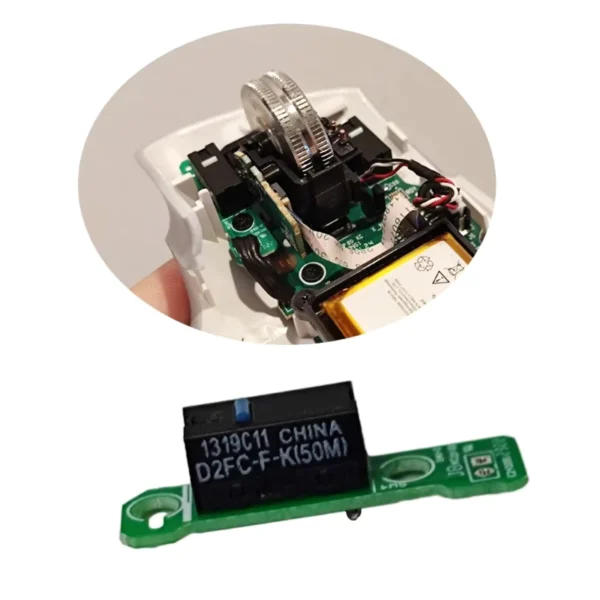Left Button Board Replacement for MX Master3 Mouse