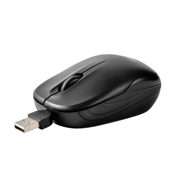 FARAJIAJ Retractable Wired Gaming Mouse 1000DPI Optical