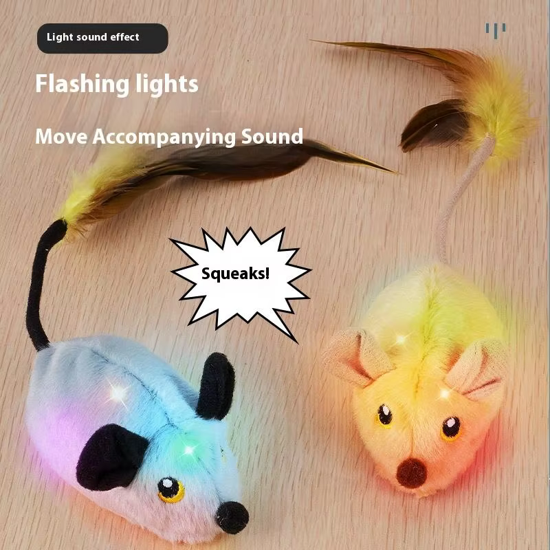 Simulation Mouse Remote Control Electric Cat Toy