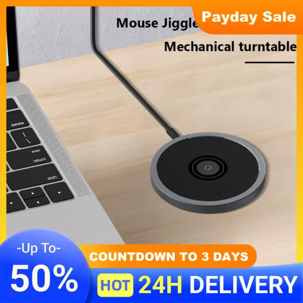 Ultra-Silent Automatic Mouse Jiggler for PC Laptop