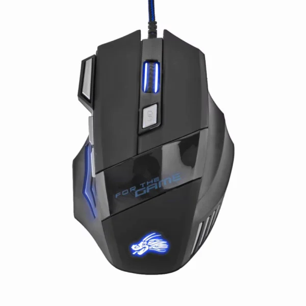 APWIKOGER Wired Gaming Mouse with 7-Color Backlight 5500 DPI