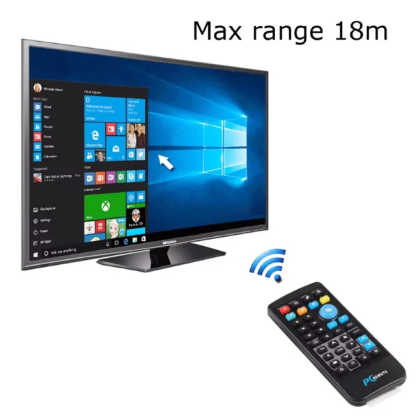 Wireless PC Mouse Remote Controller with USB Receiver