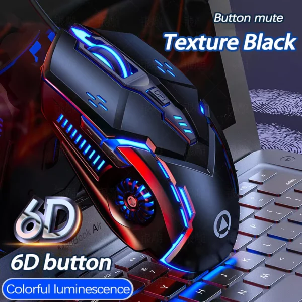 UTHAI G5 Wired 3200 DPI Illuminated Gaming Mouse