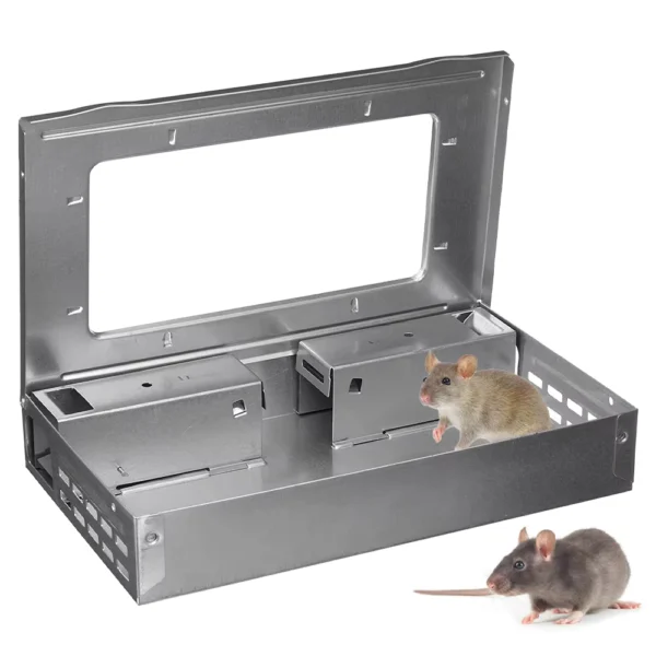 Reusable Mouse Catcher Cage for Continuous Pest Control