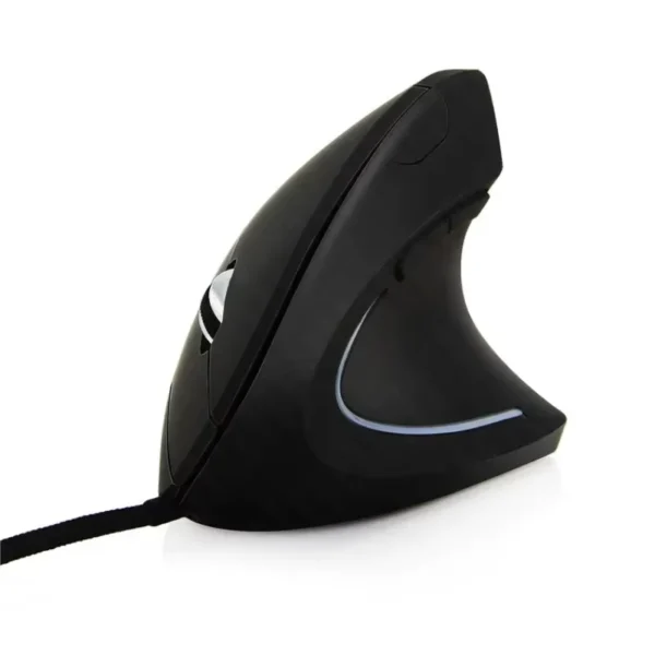 Vertical Ergonomic Wired Optical Mouse with Adjustable DPI