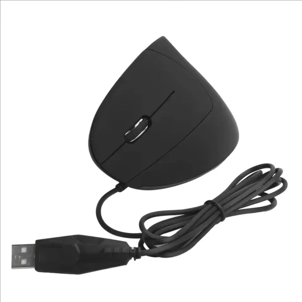 Ergonomic Vertical Wired Optical Mouse 1600DPI USB