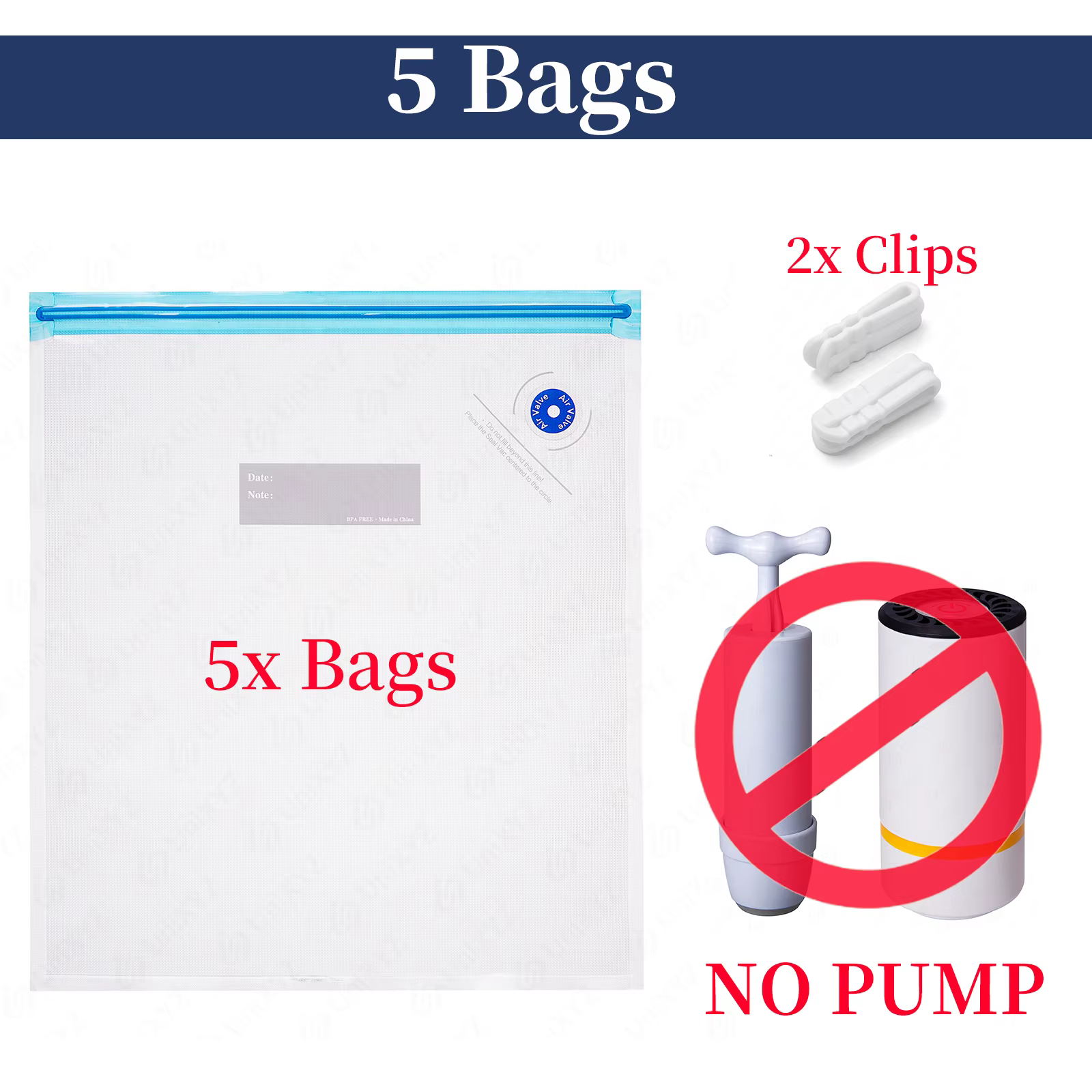 3D Printer Filament Vacuum Storage Bags with Pump Options