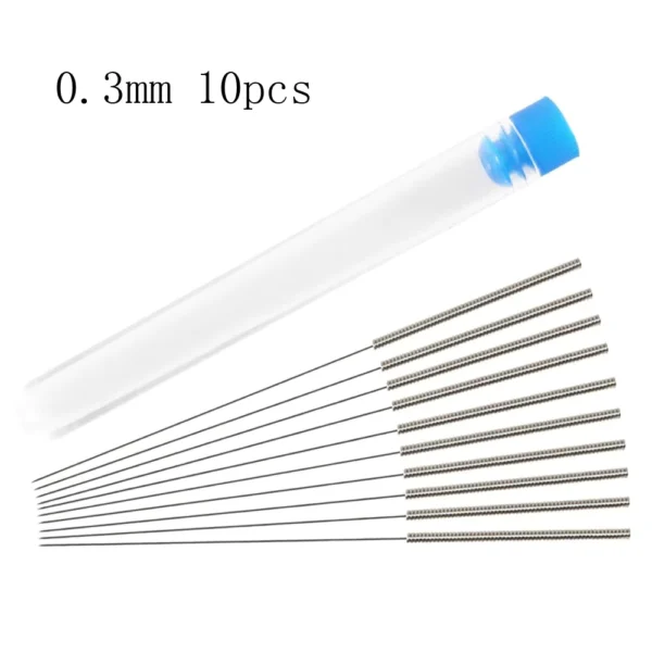 3D Printer Nozzle Cleaning Kit 0.2-1.0mm Stainless Steel