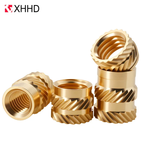 M2-M8 Brass Heat Insert Nuts for 3D Printer Plastic