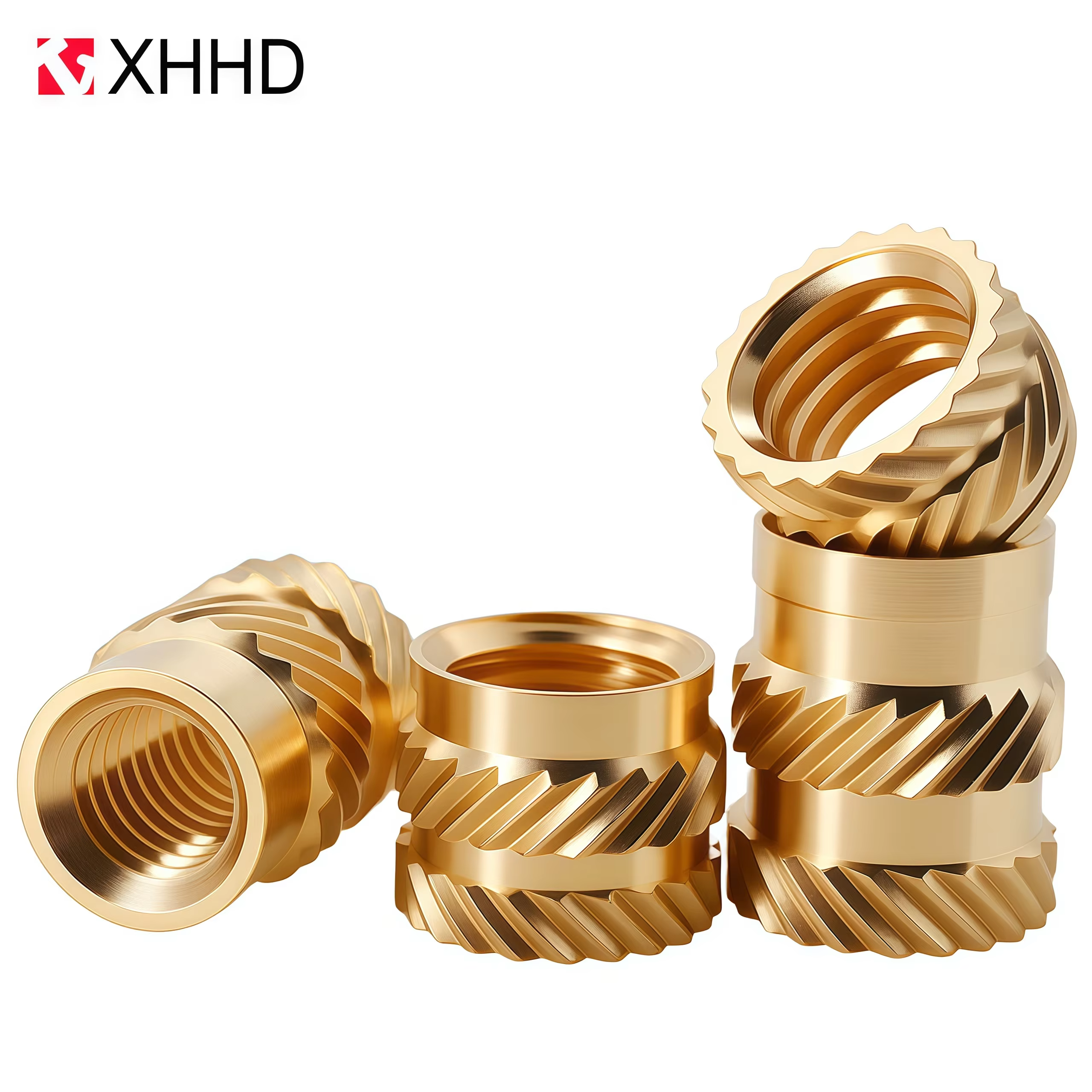 M2-M8 Brass Heat Insert Nuts for 3D Printer Plastic