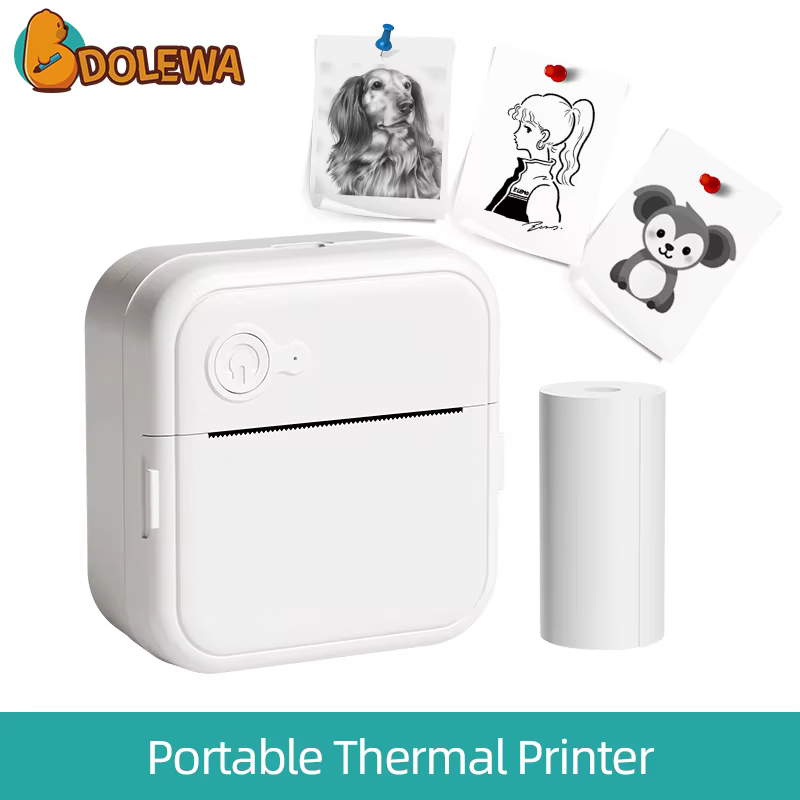 DOLEWA D8 Portable Bluetooth Inkless Mini Printer