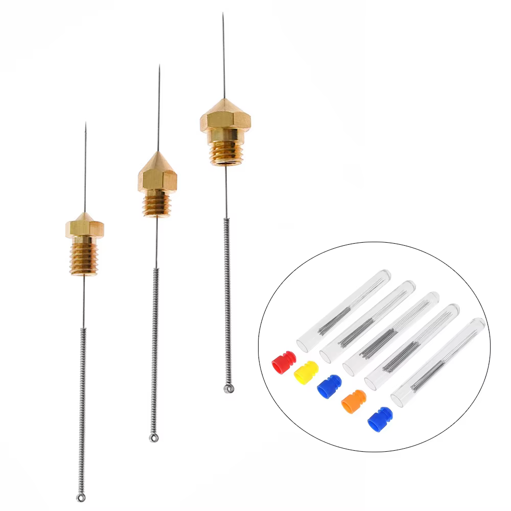 10pcs Stainless Steel 3D Printer Nozzle Cleaning Needles